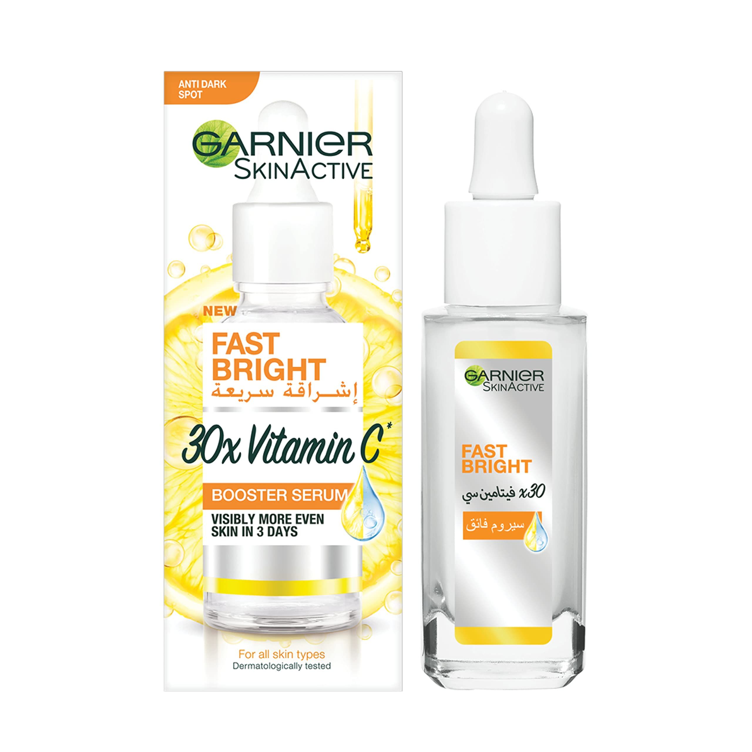 Garnier Skin Active Fast Bright Serum, 30ml - 3