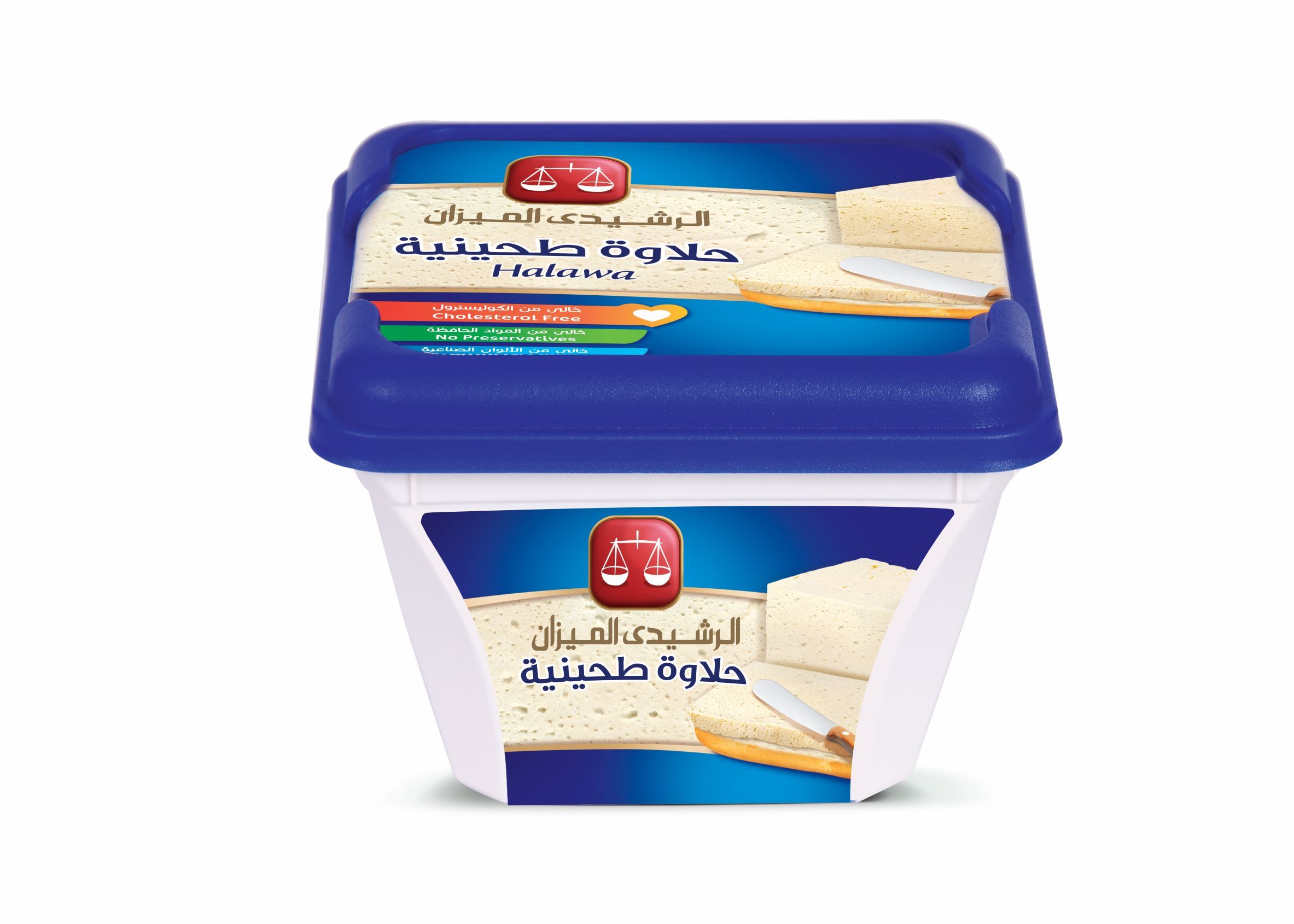 الحلاوة الطحينية العادية الرشيدي الميزان، 120 جم