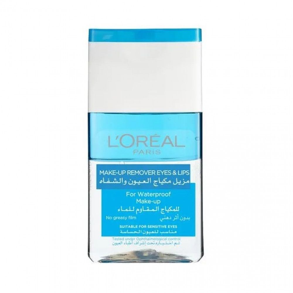 L'Oreal Paris Makeup Remover Eyes And Lips For Waterproof Clear 125ml - 8