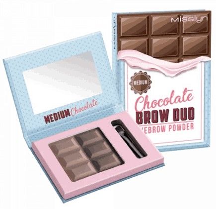 Misslyn Eyebrow Powder Chocolate Brow Duo No.4 - 7