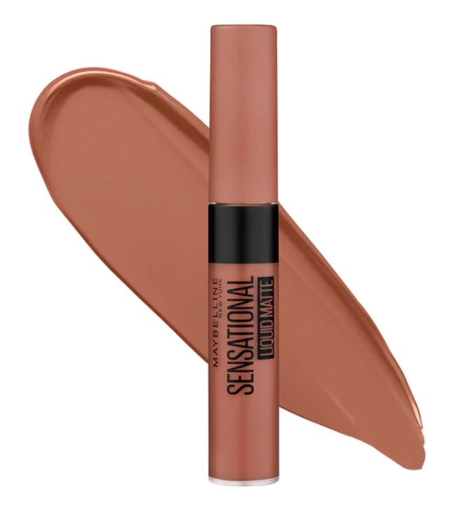 Maybelline Sensational Liquid Matte Lipstick NU01 - 6