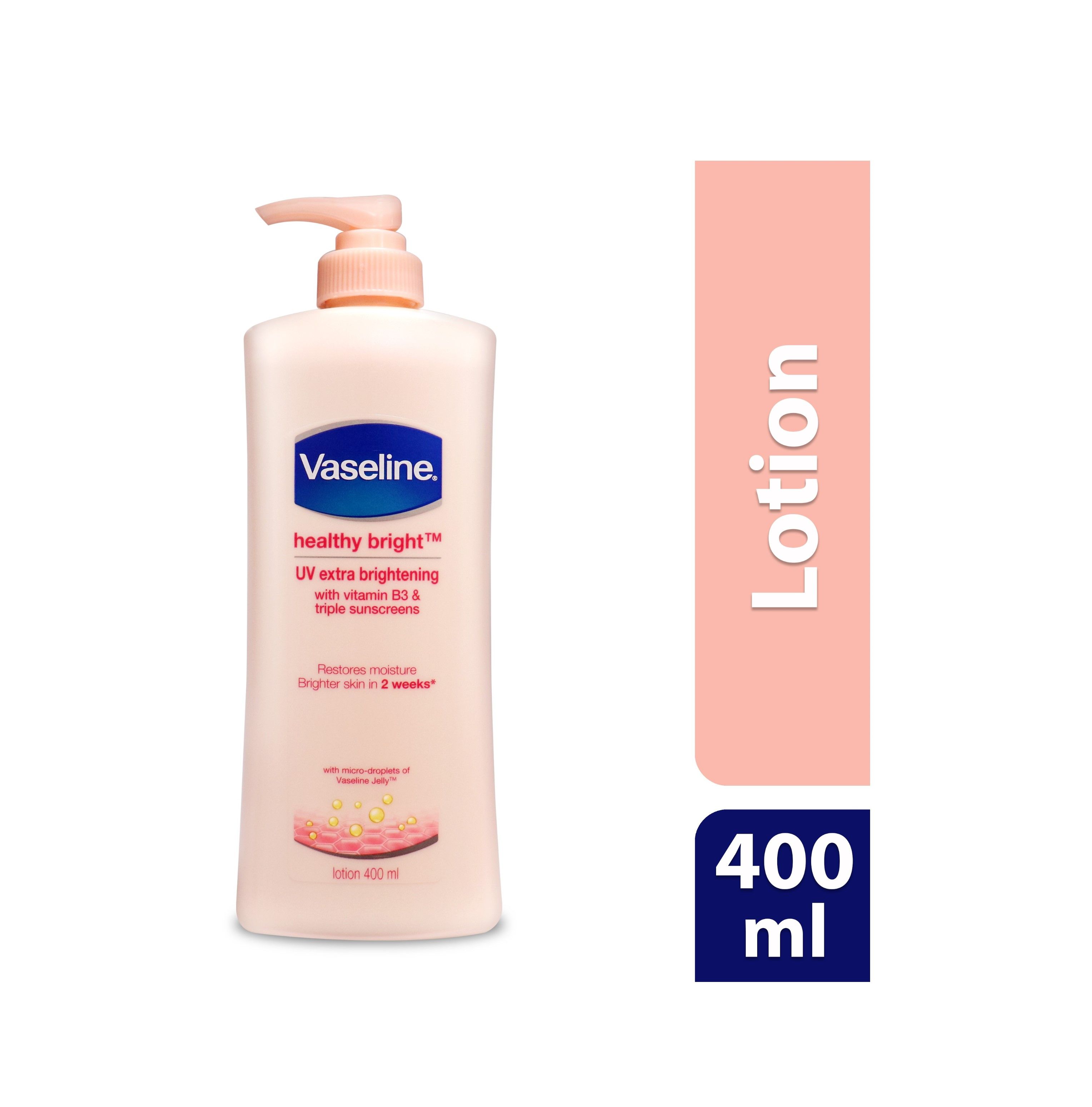Vaseline Body Lotion UV Extra Brightening 400 ml