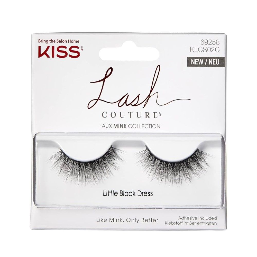 Kiss Little Black Dress Lash Couture Fale Eyelashes, 1 Piece - 2
