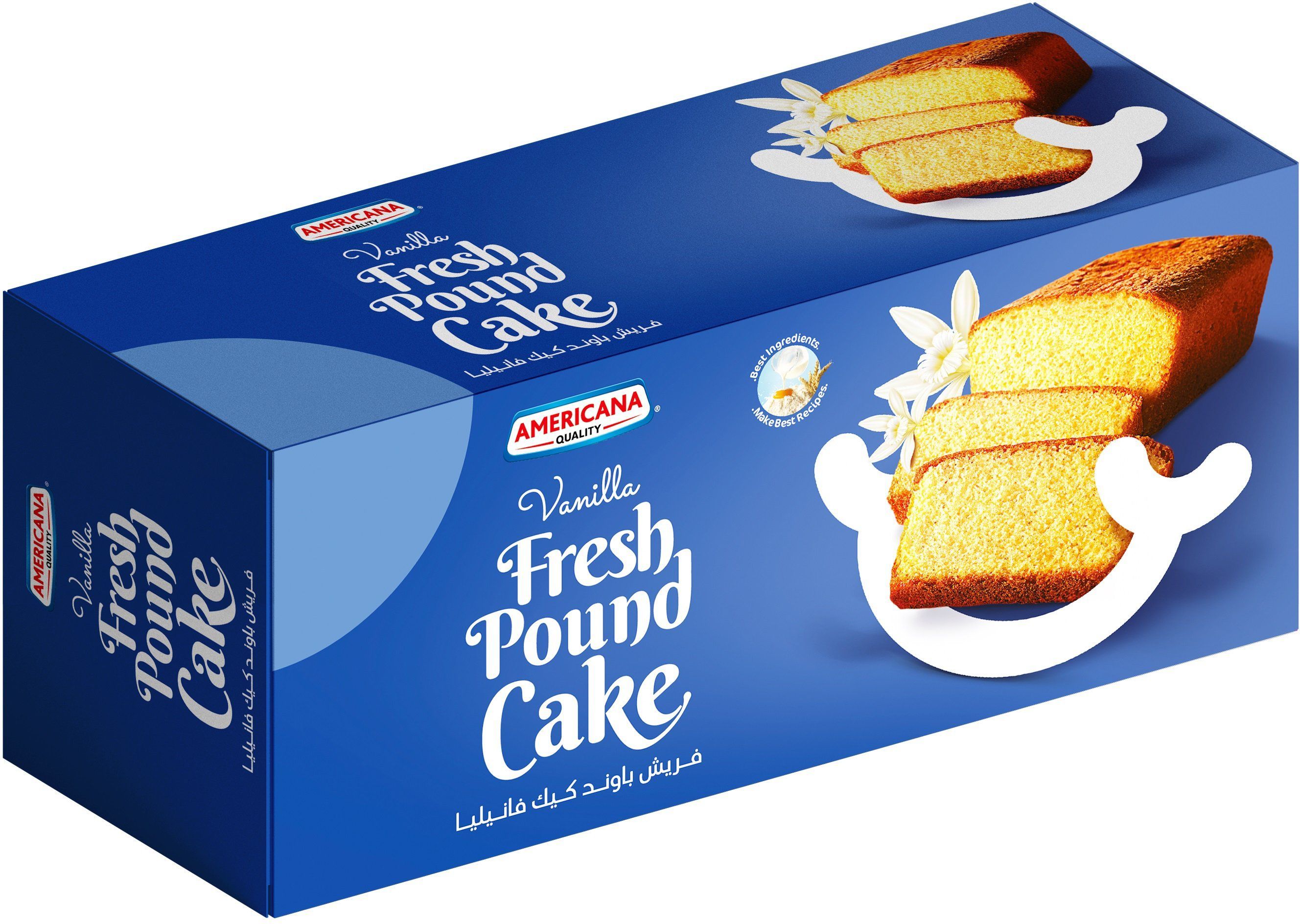 Americana Vanilla Pound Cake