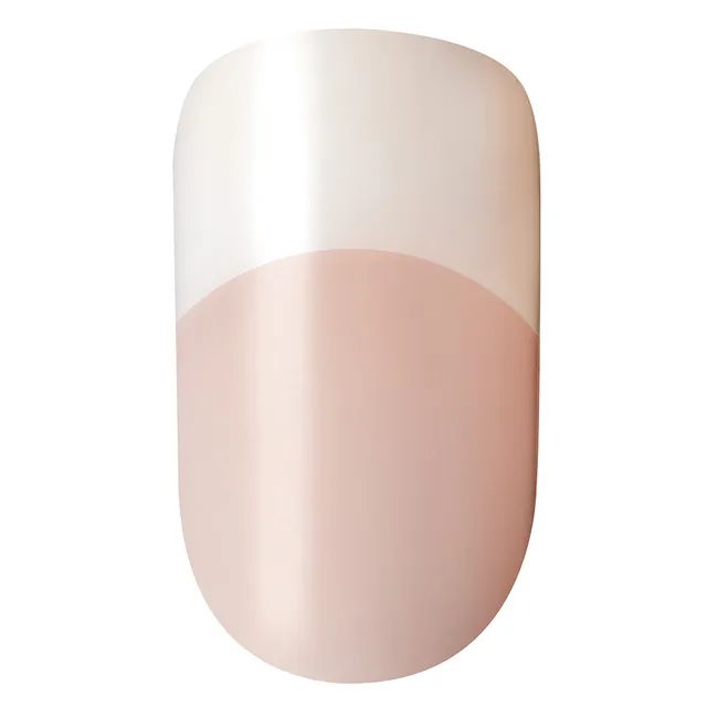 Kiss Salon Acrylic Nude French Nails KAN03 view 4