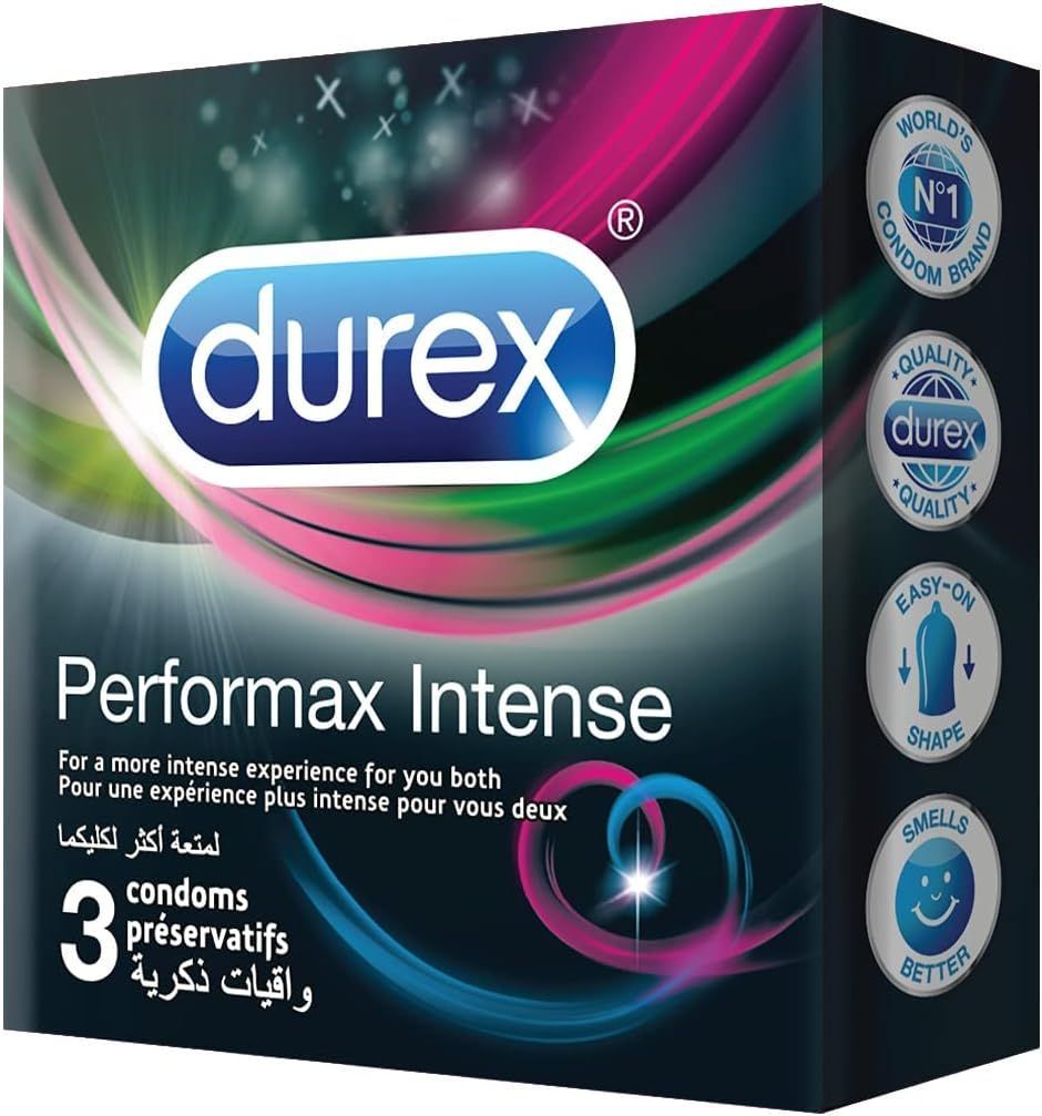 واقيات ذكريّة دوريكس لرضا متبادل، 3 حبات