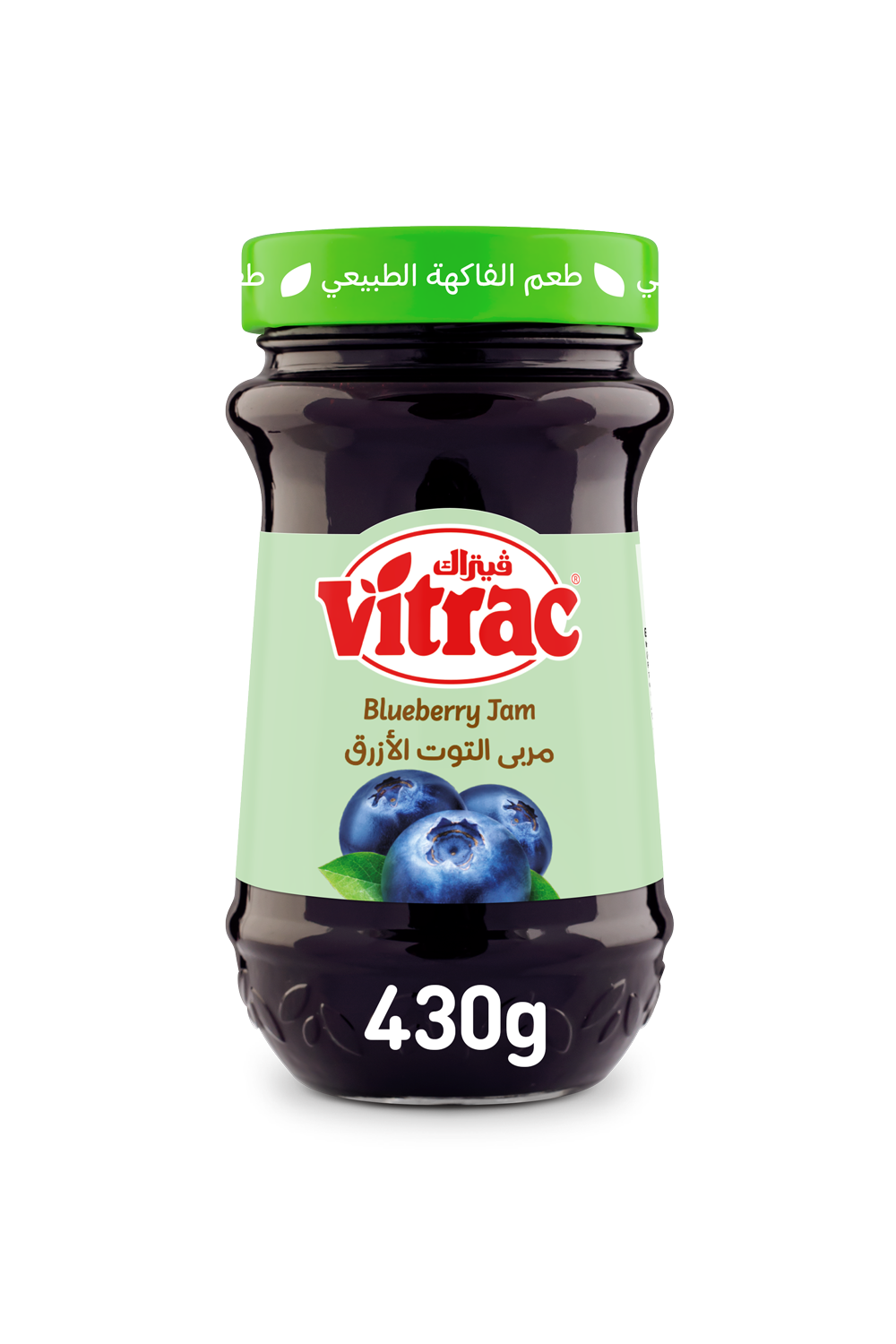 مربى التوت الأزرق فيتراك، 430 جم