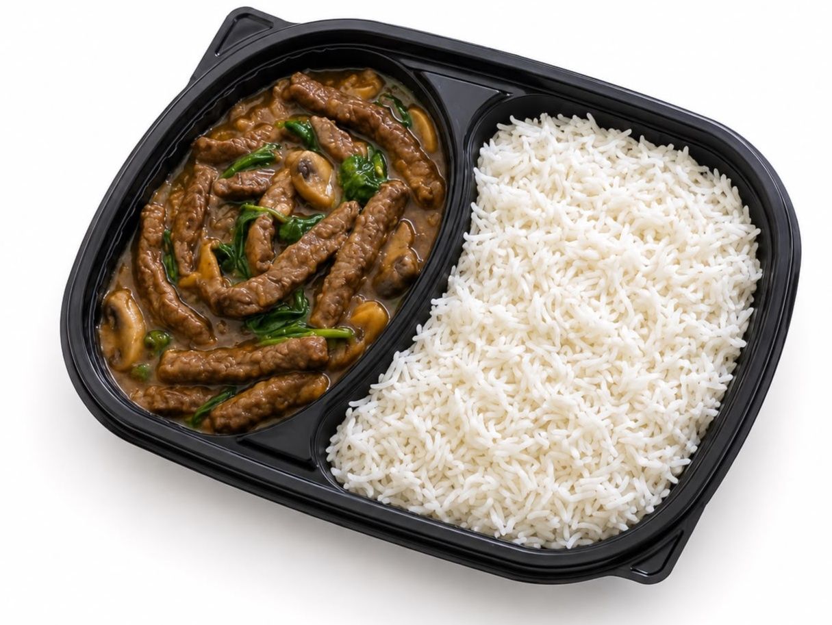 Beef stroganoff