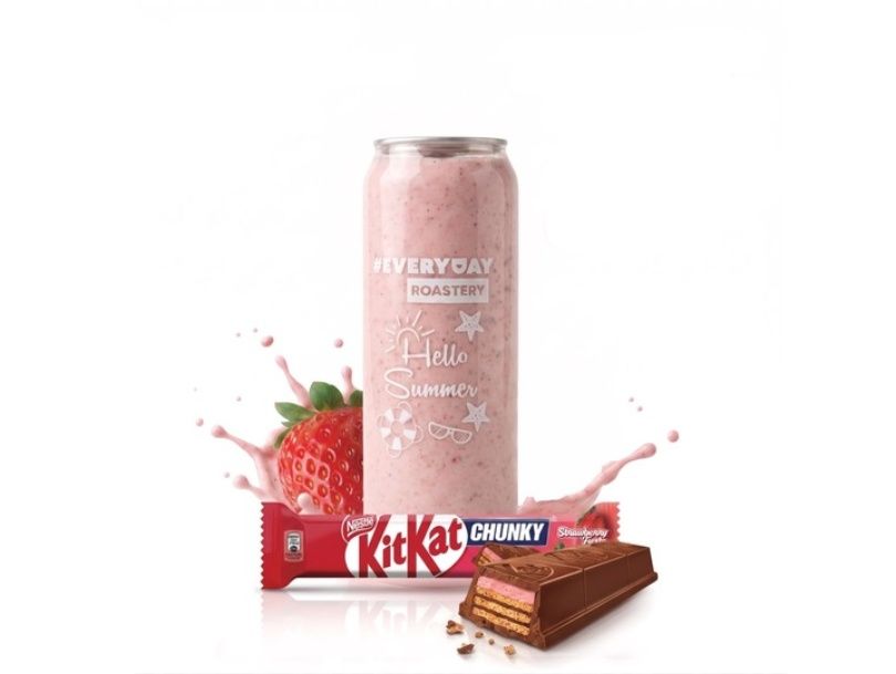 Strawberry KitKat Break Shake - Can 500 ml