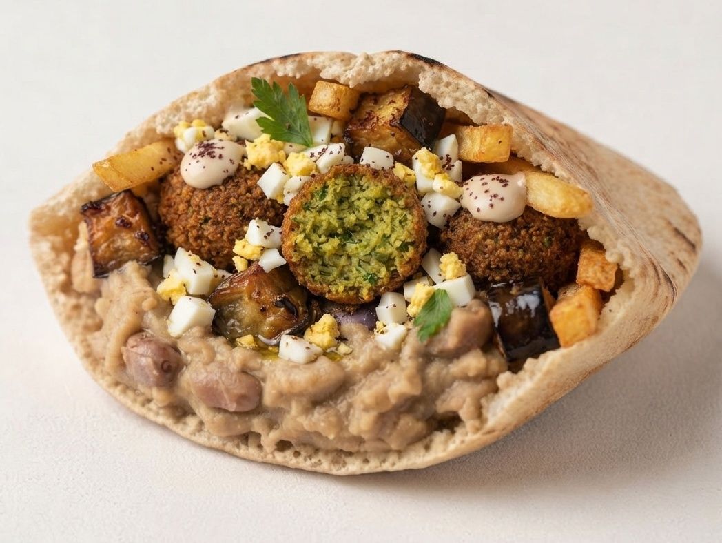 Hm Hm Fava Bean Sandwich