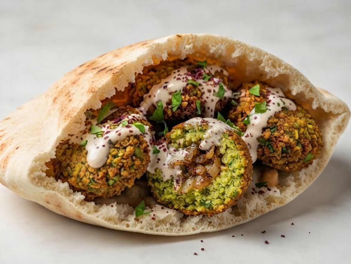 Stuffed Falafel Sandwich