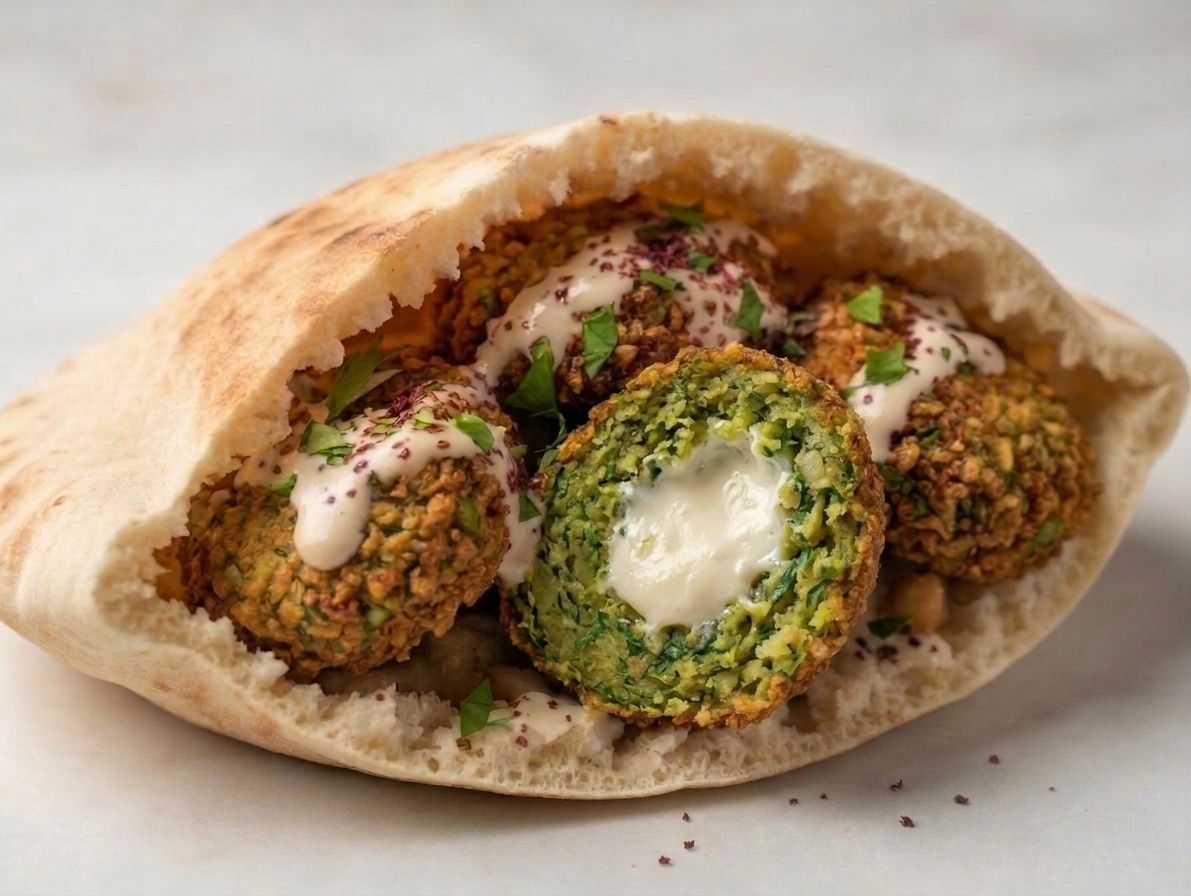Kiri Falafel Sandwich