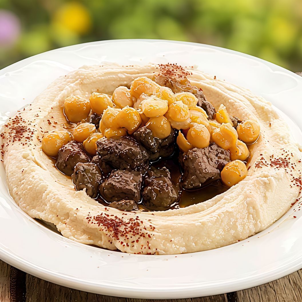Hummus Awerma Meat