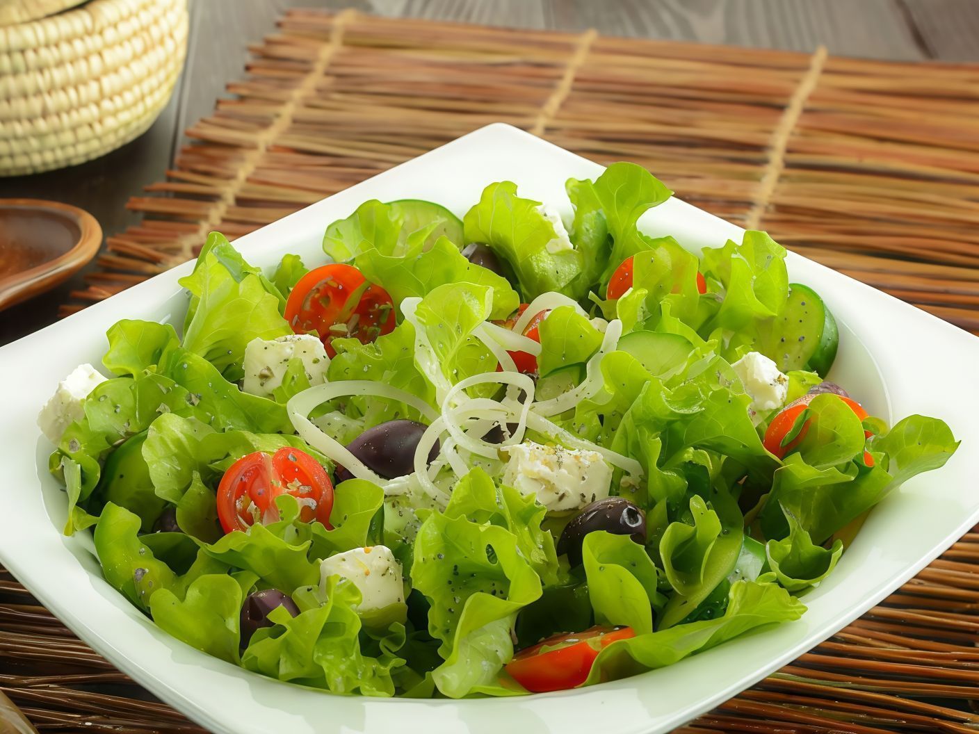 Fasting Greek Salad