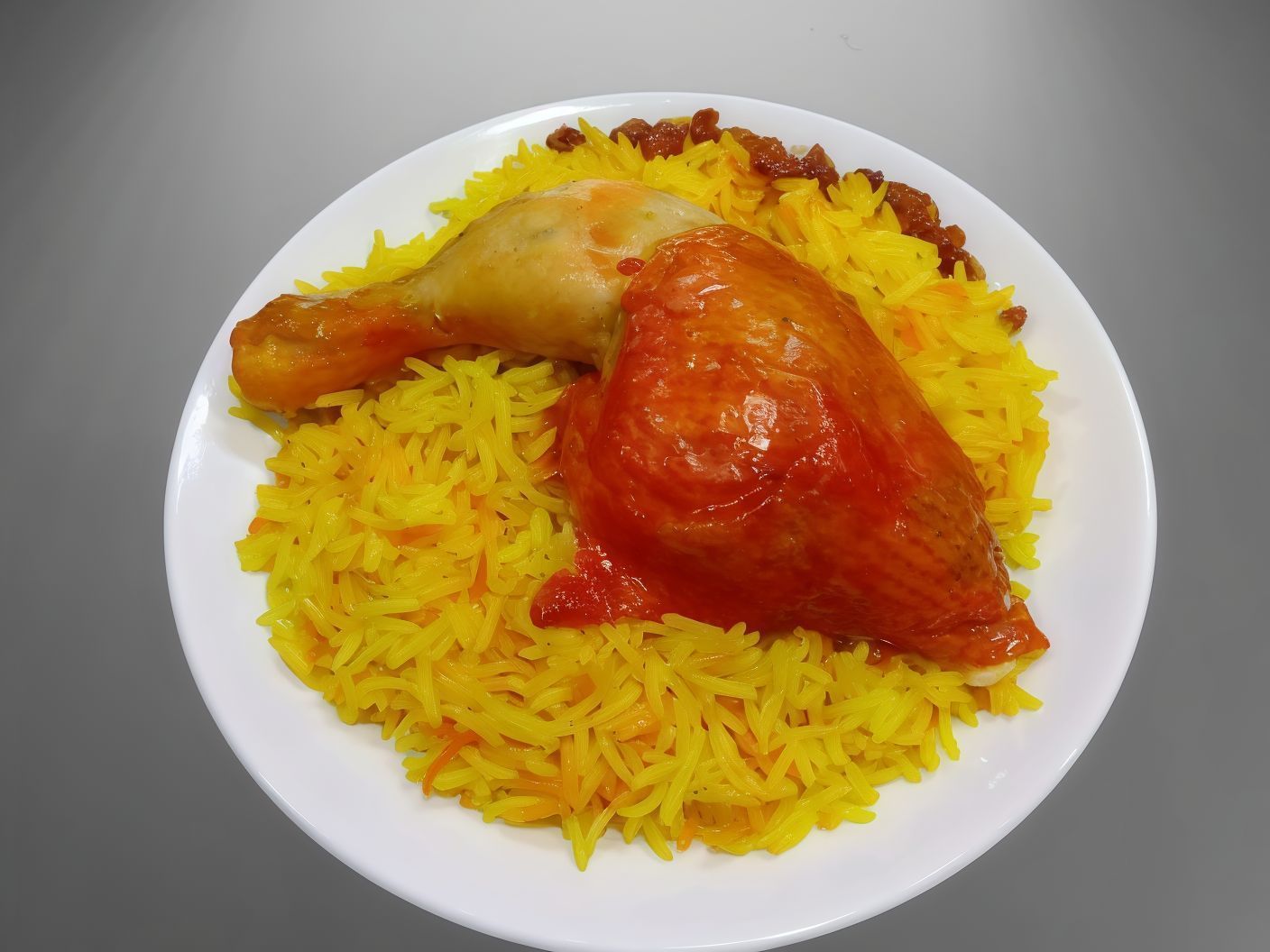 Quarter Mandi Chicken Thigh with Rice