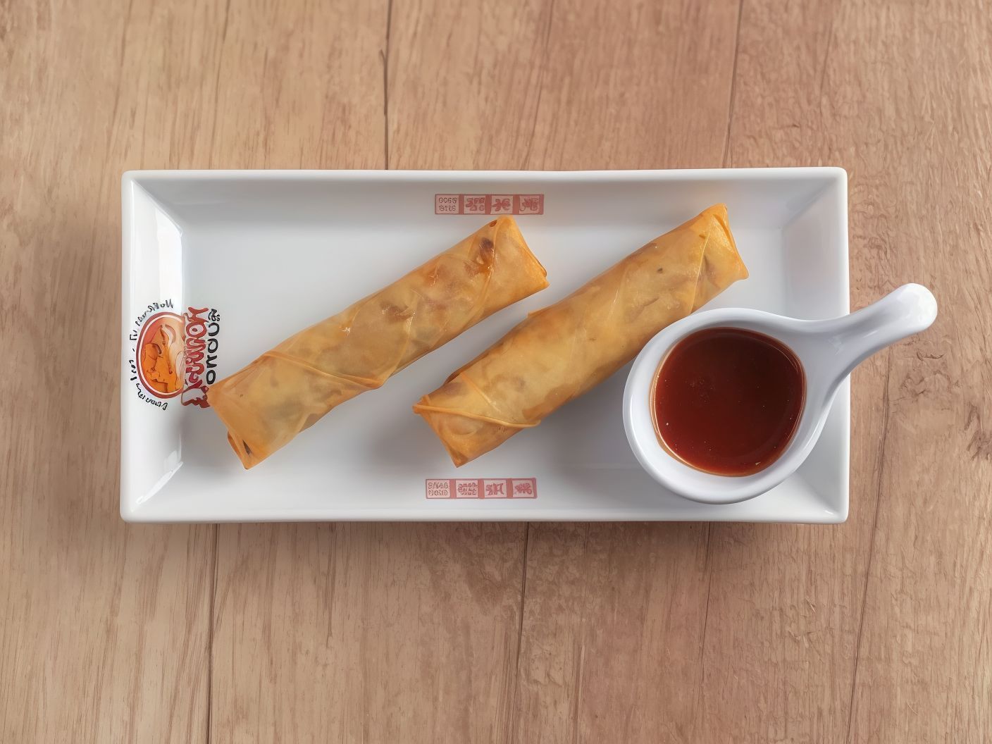 A09- Vegetables Spring Rolls 2 Pieces