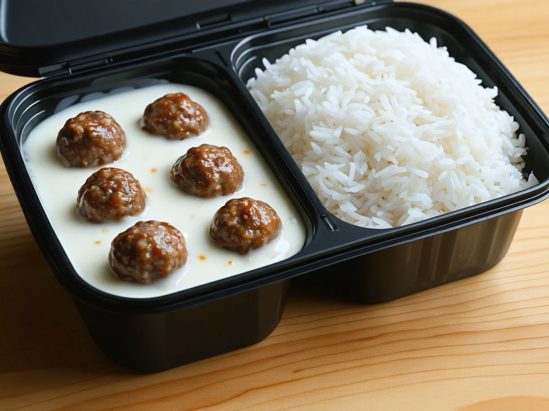 Meatballs in White Sauce