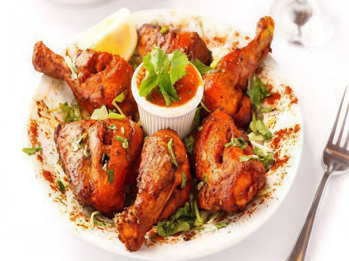 Tandoori Chicken Platter