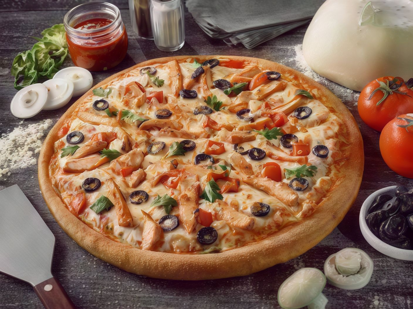 Chicken Fajita Pizza