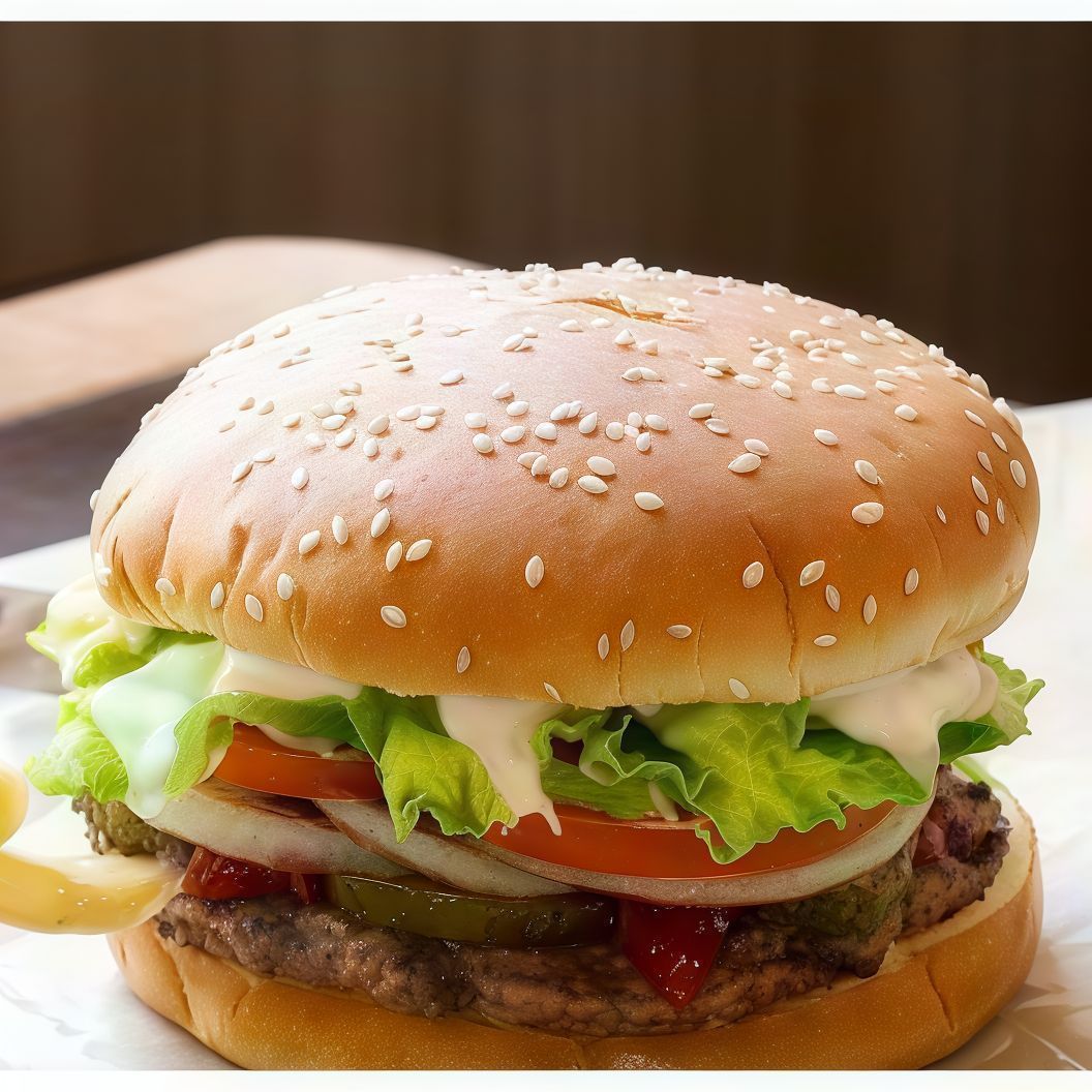 Social Burger Sandwich