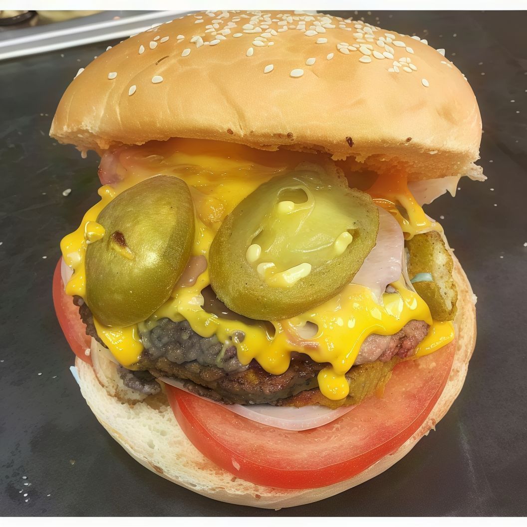 Extreme Burger Sandwich