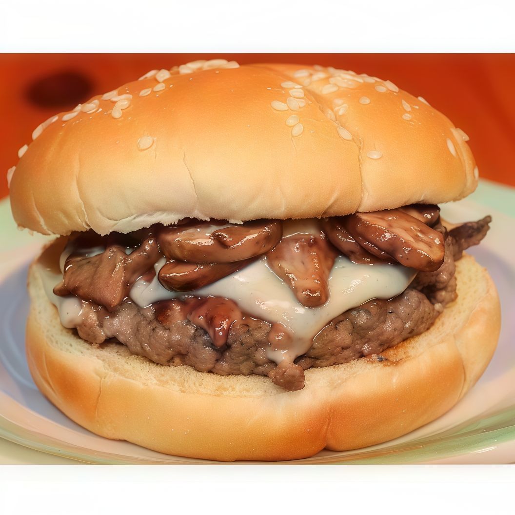 Blue Moon Burger Sandwich