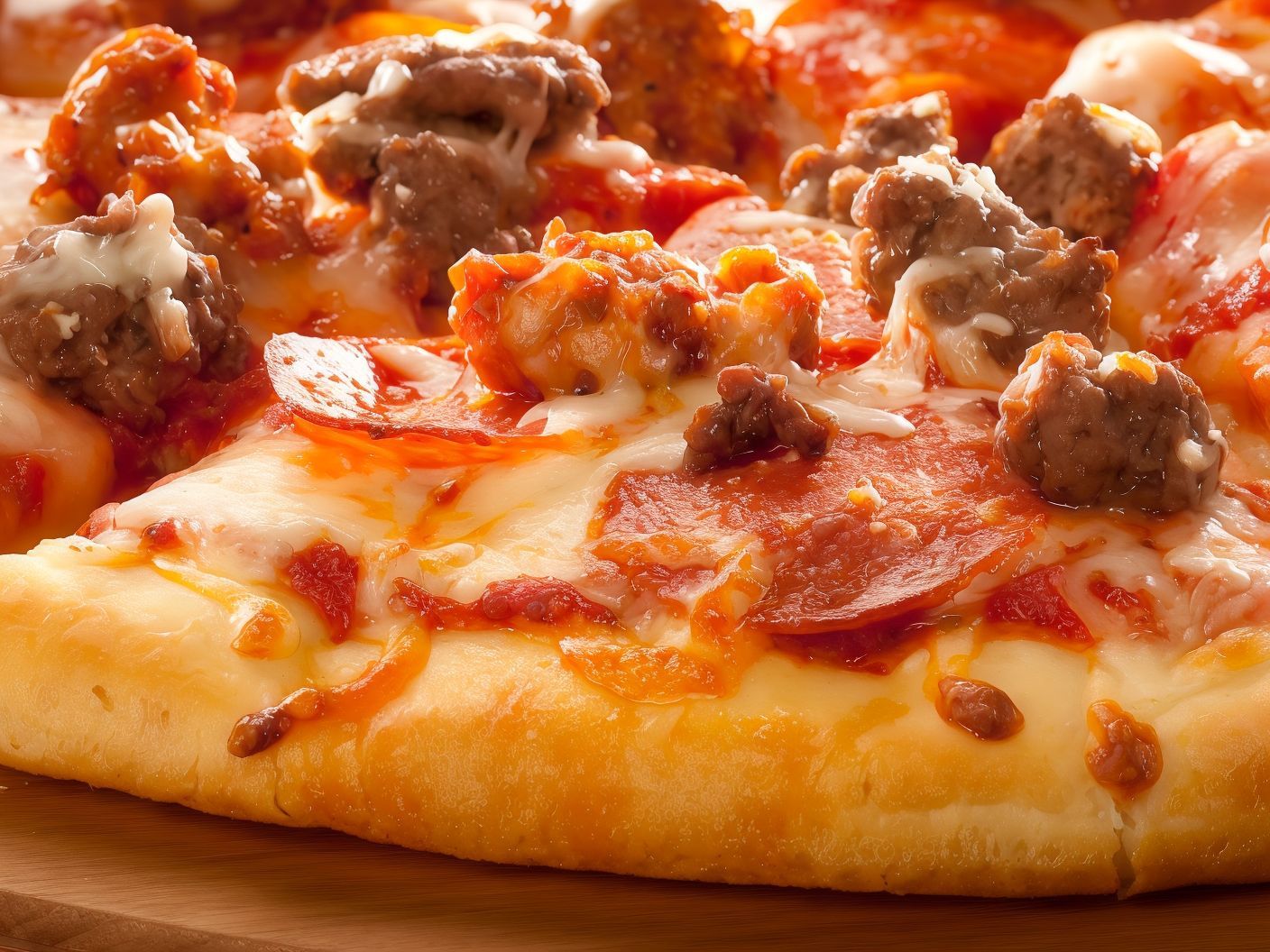 Minced Meat Oriental Pizza