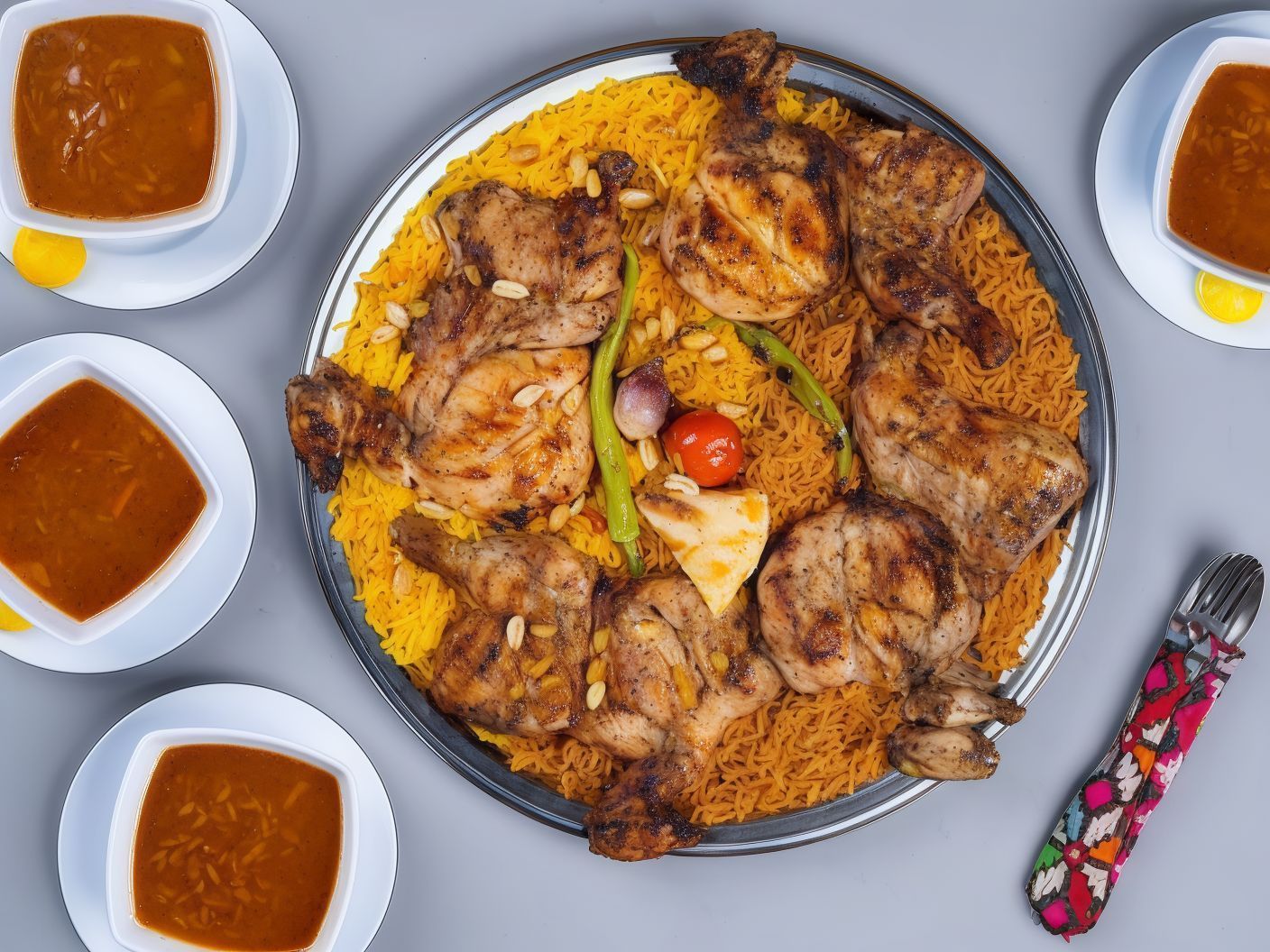 Family Grilled Chicken Meal