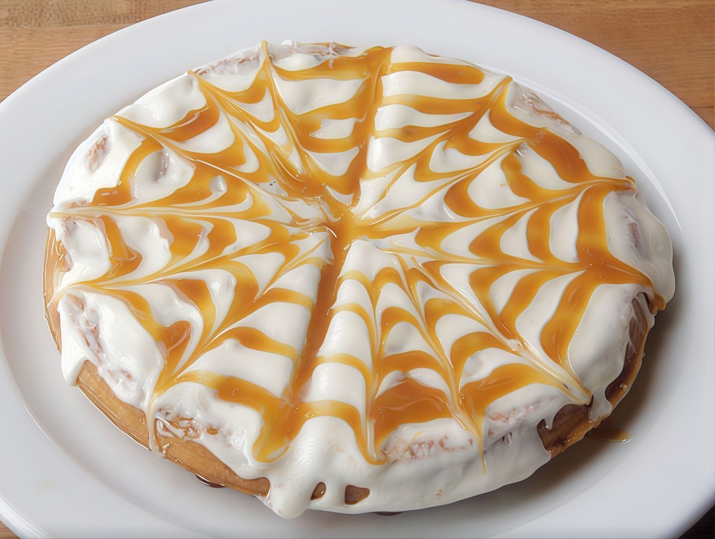 Caramel Net Waffle