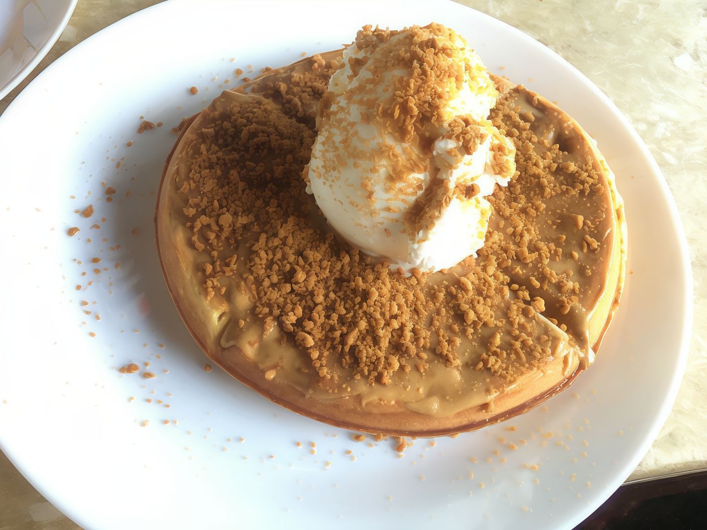 Lotus Paste Waffle