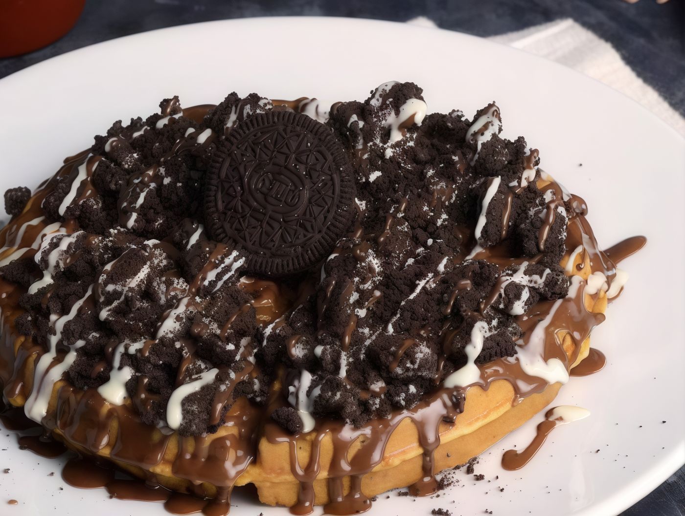 Oreo Waffle