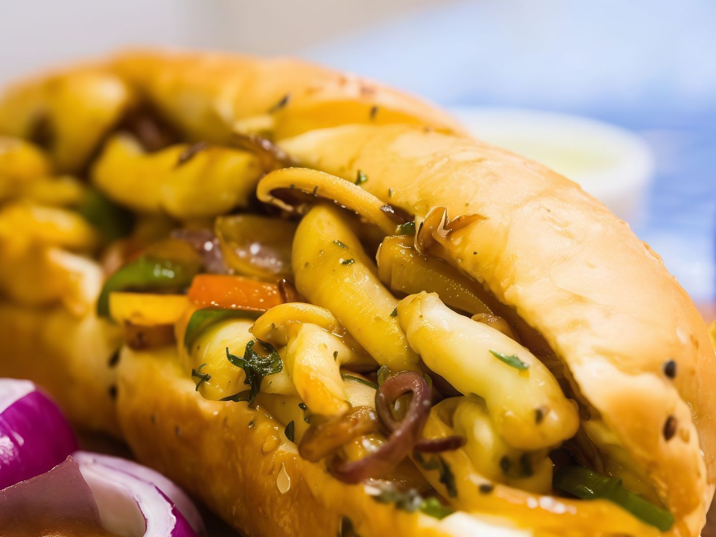Grilled Calamari Sandwich