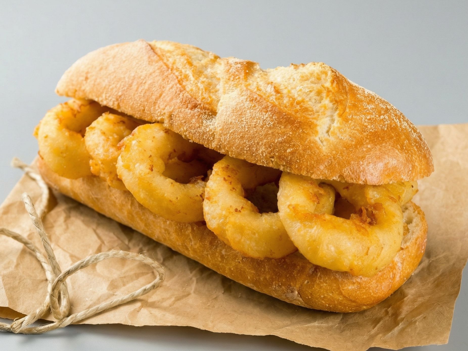Fried Calamari Sandwich