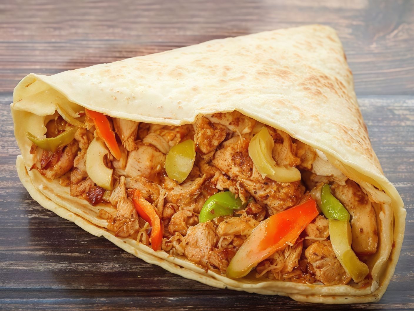 Chicken Shawarma Crepe
