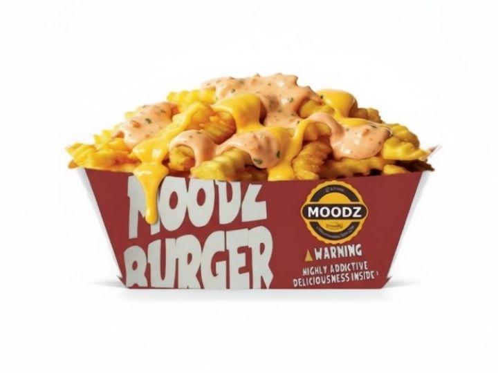 Fries With Cheddar Cheese And Thousand Island Sauce