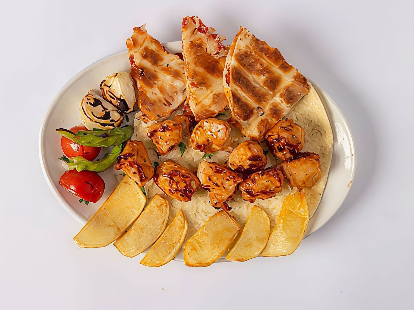 Shish Tawook Platter