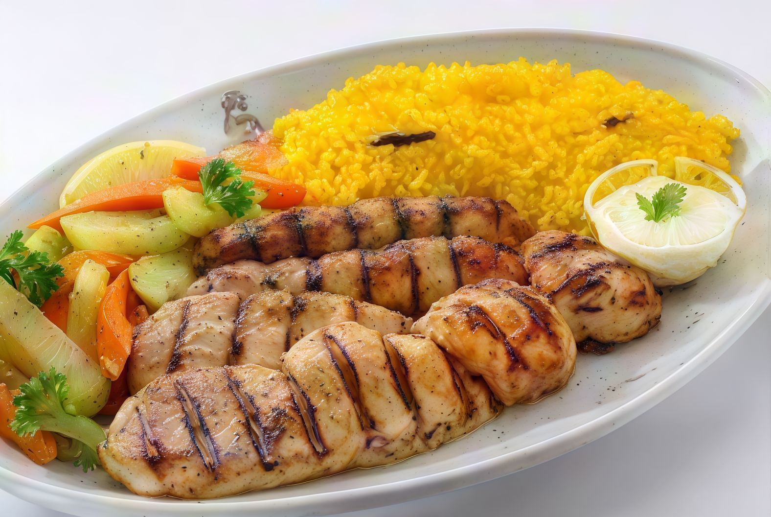 Boneless Grilled Mix Chicken Meal