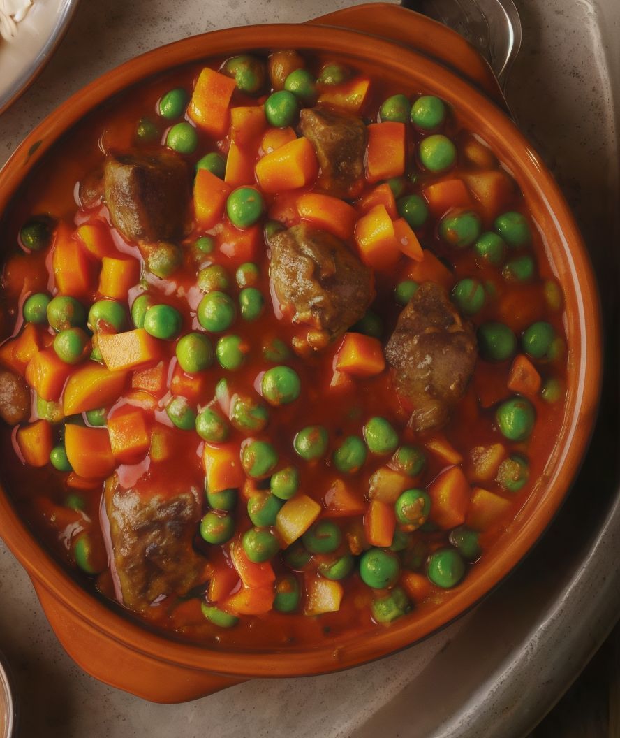 Green Peas Tagin