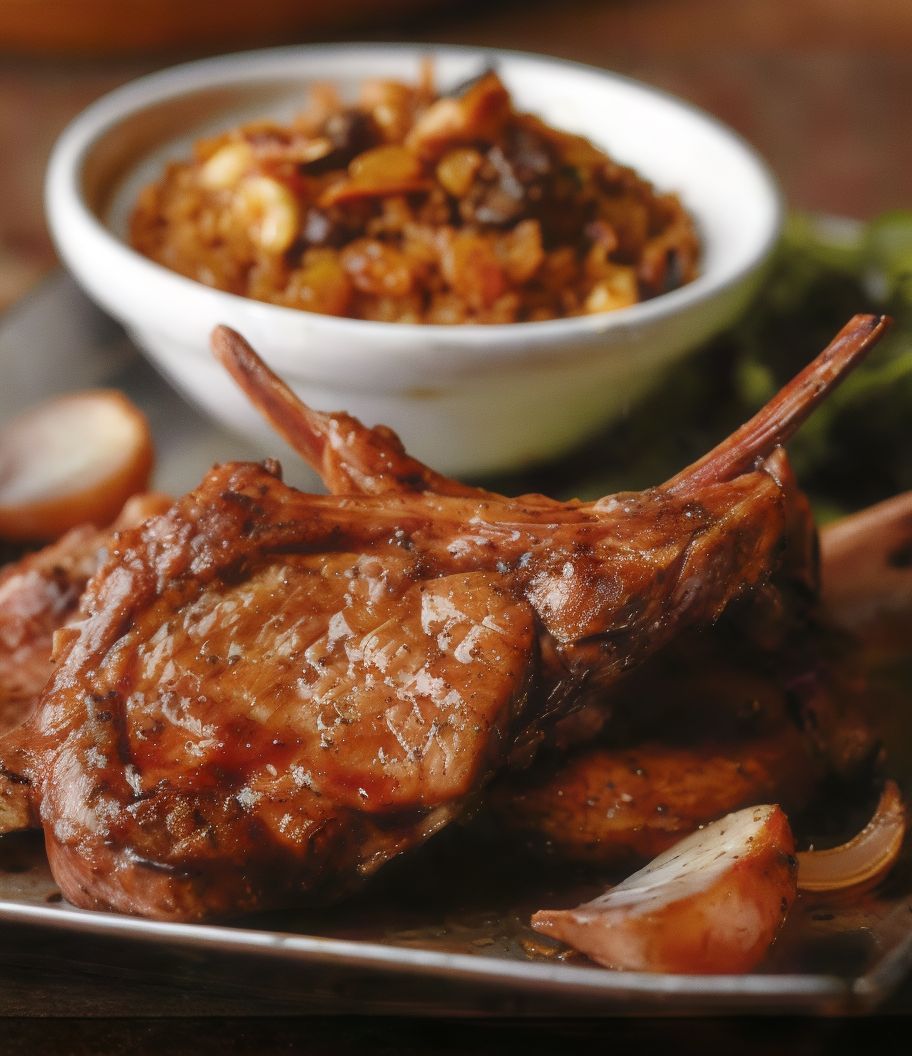 Grilled Veal Chops