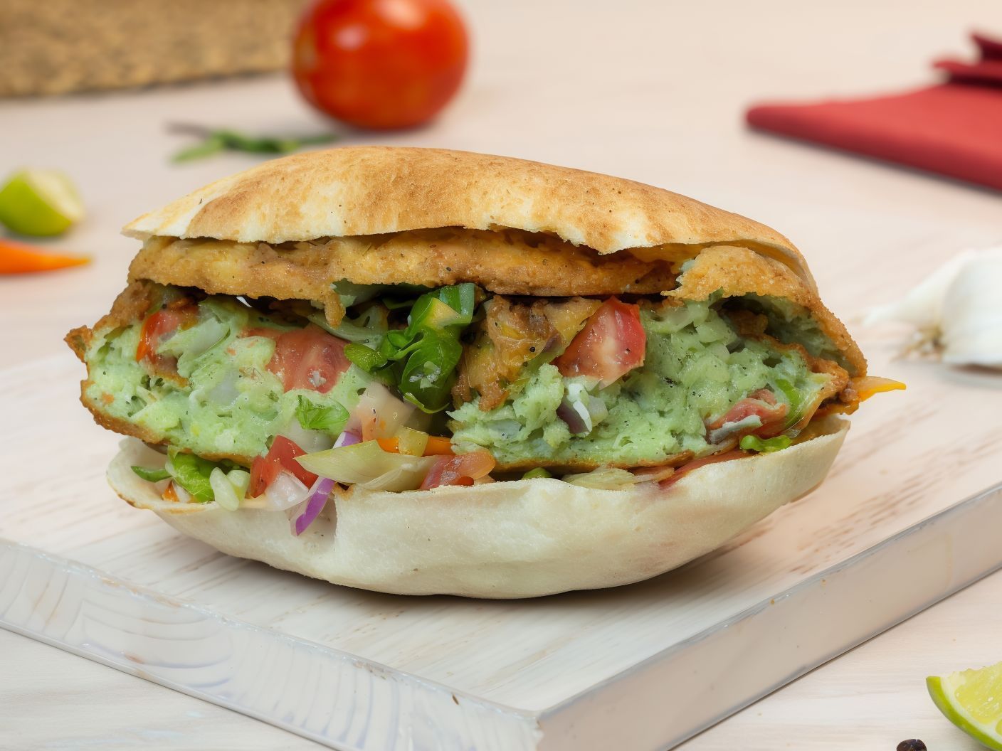 Baladi Egga Taamia Sandwich