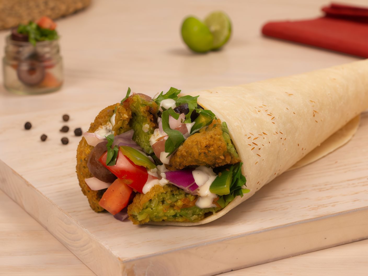Alexandrian Taamia Roll