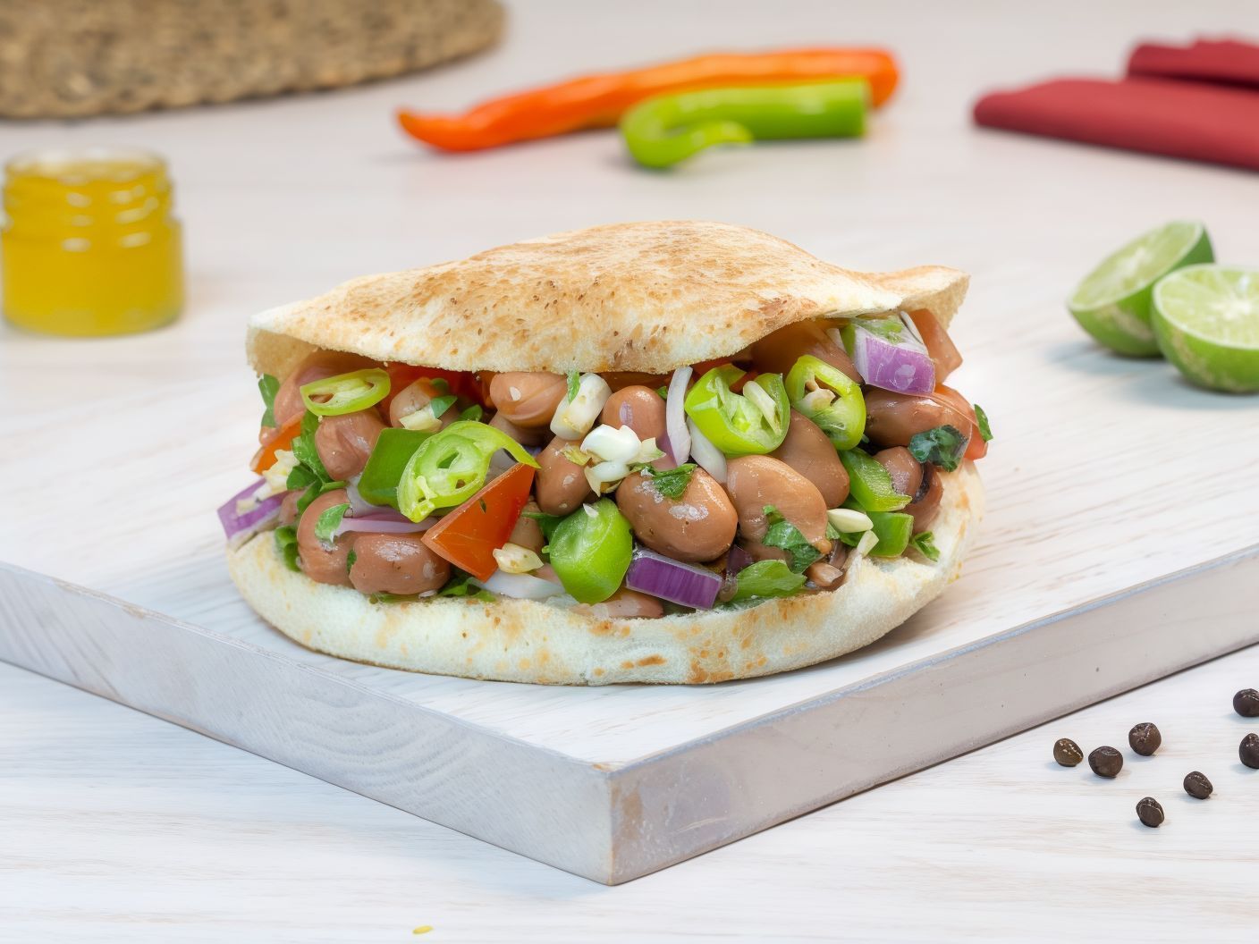 Sohagi Foul Sandwich