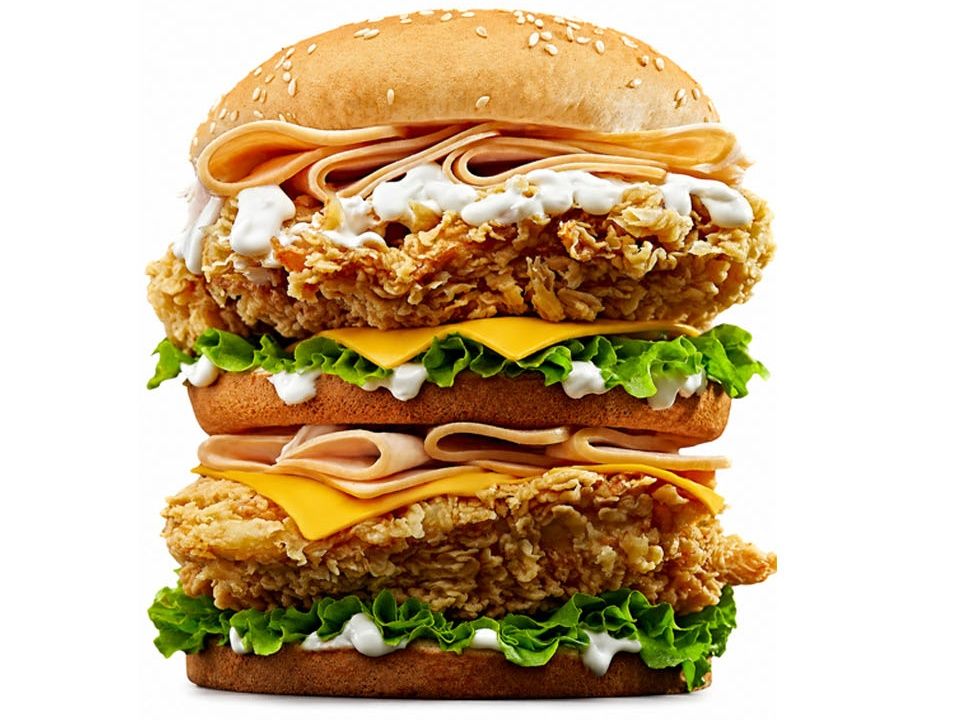 Double Turkey Chicken Sandwich