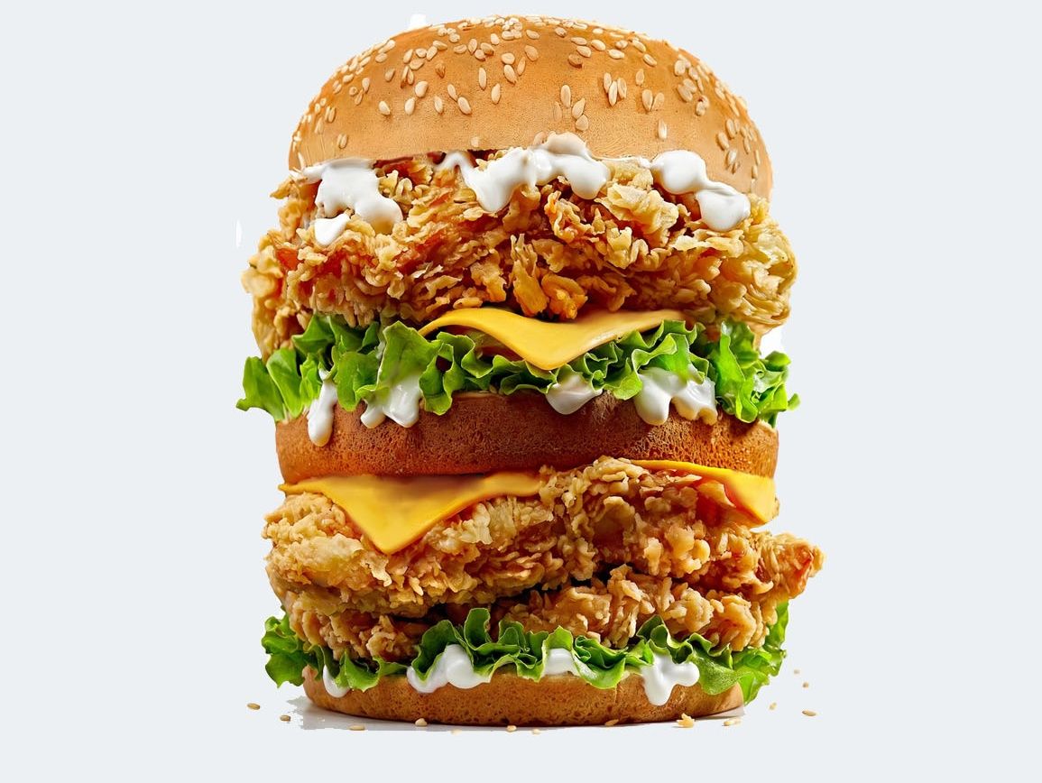 Double Chicken Fillet Sandwich