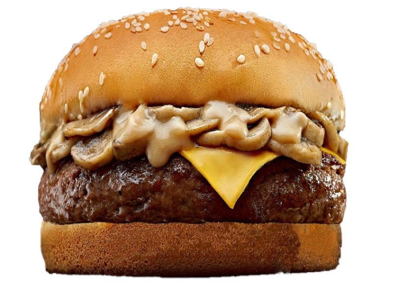 Mushroom Beef Burger