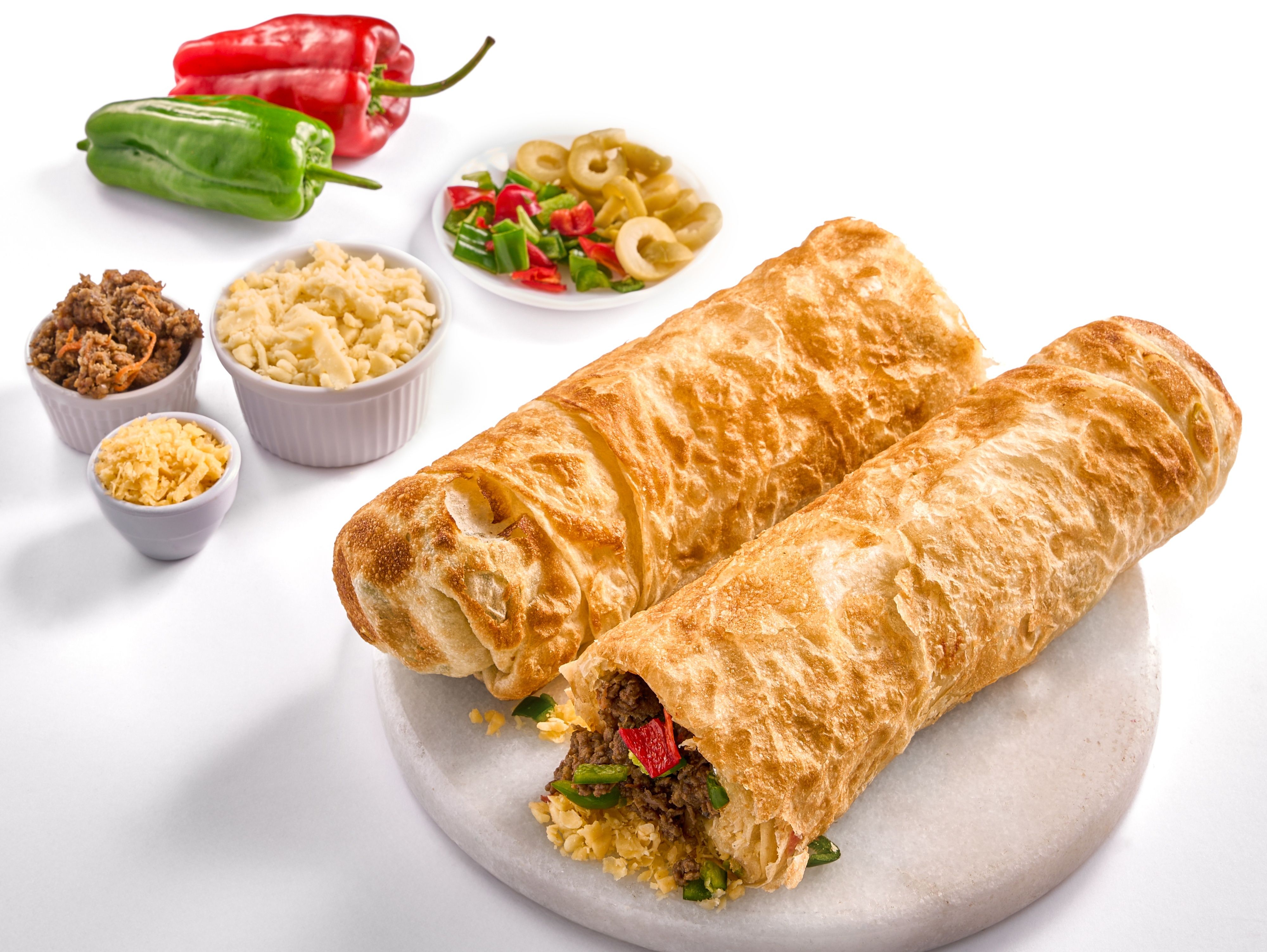 Minced Meat Roll Pie