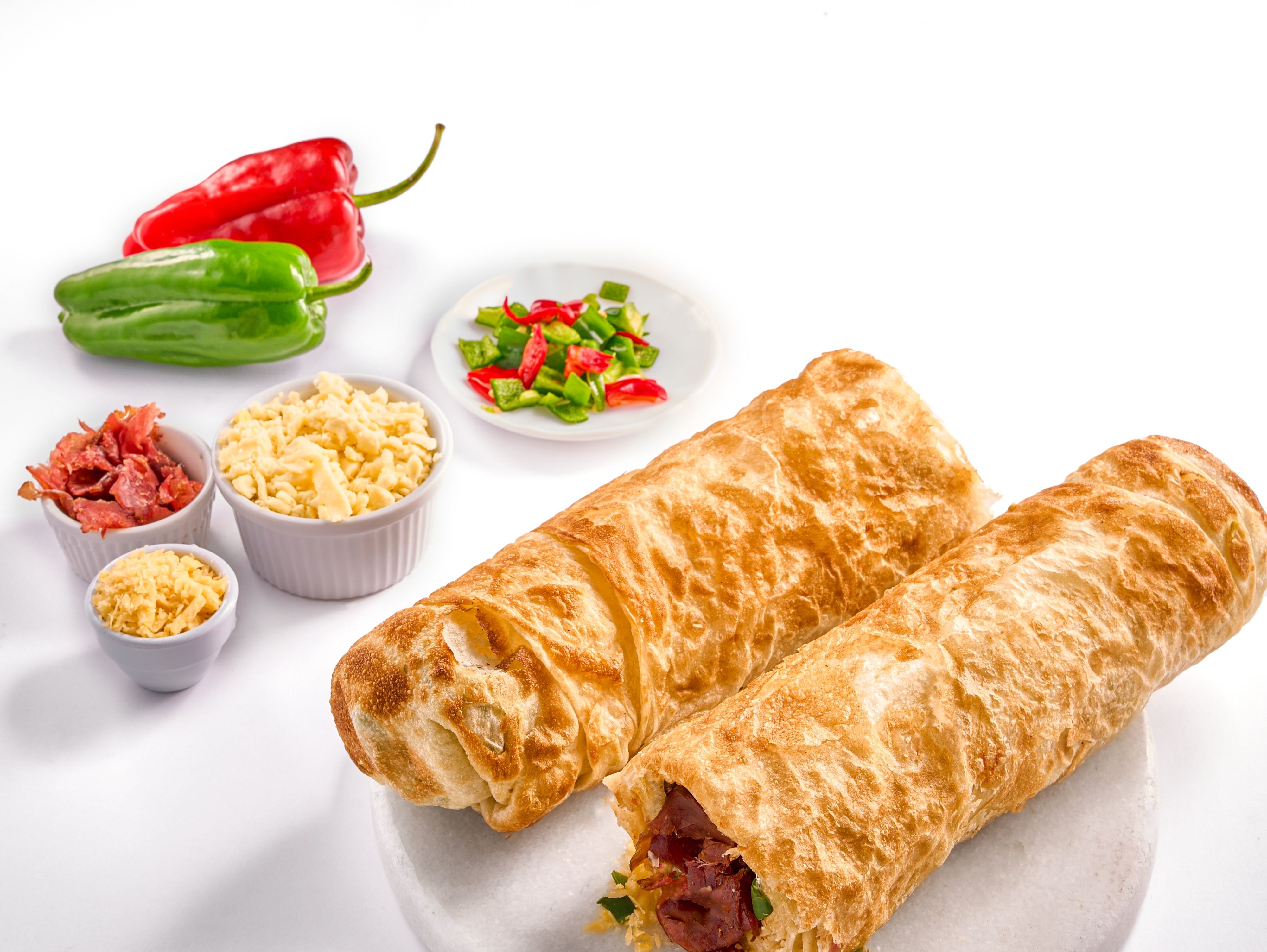 Pastrami Roll Pie