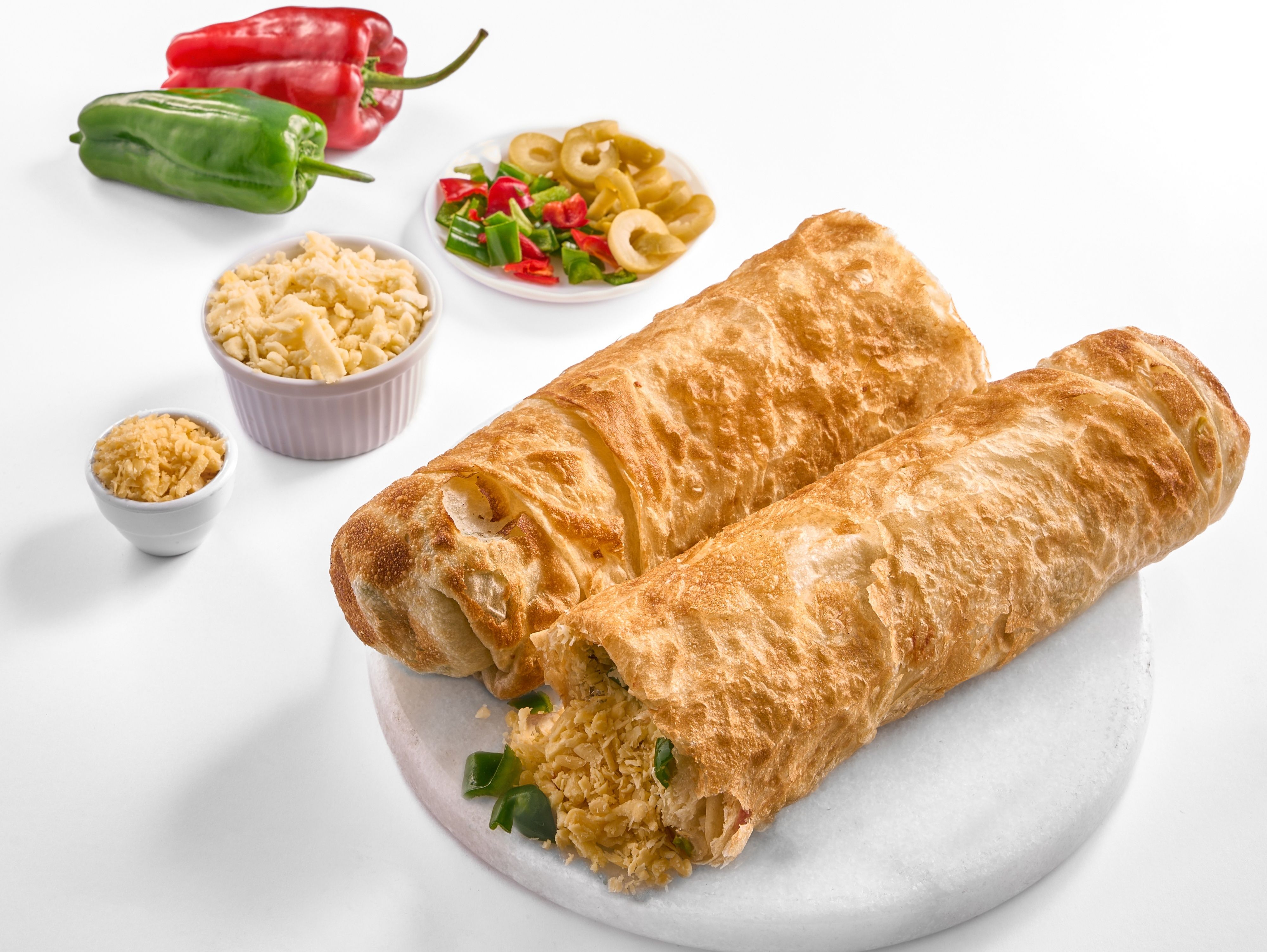 Mozzarella Roll Pie