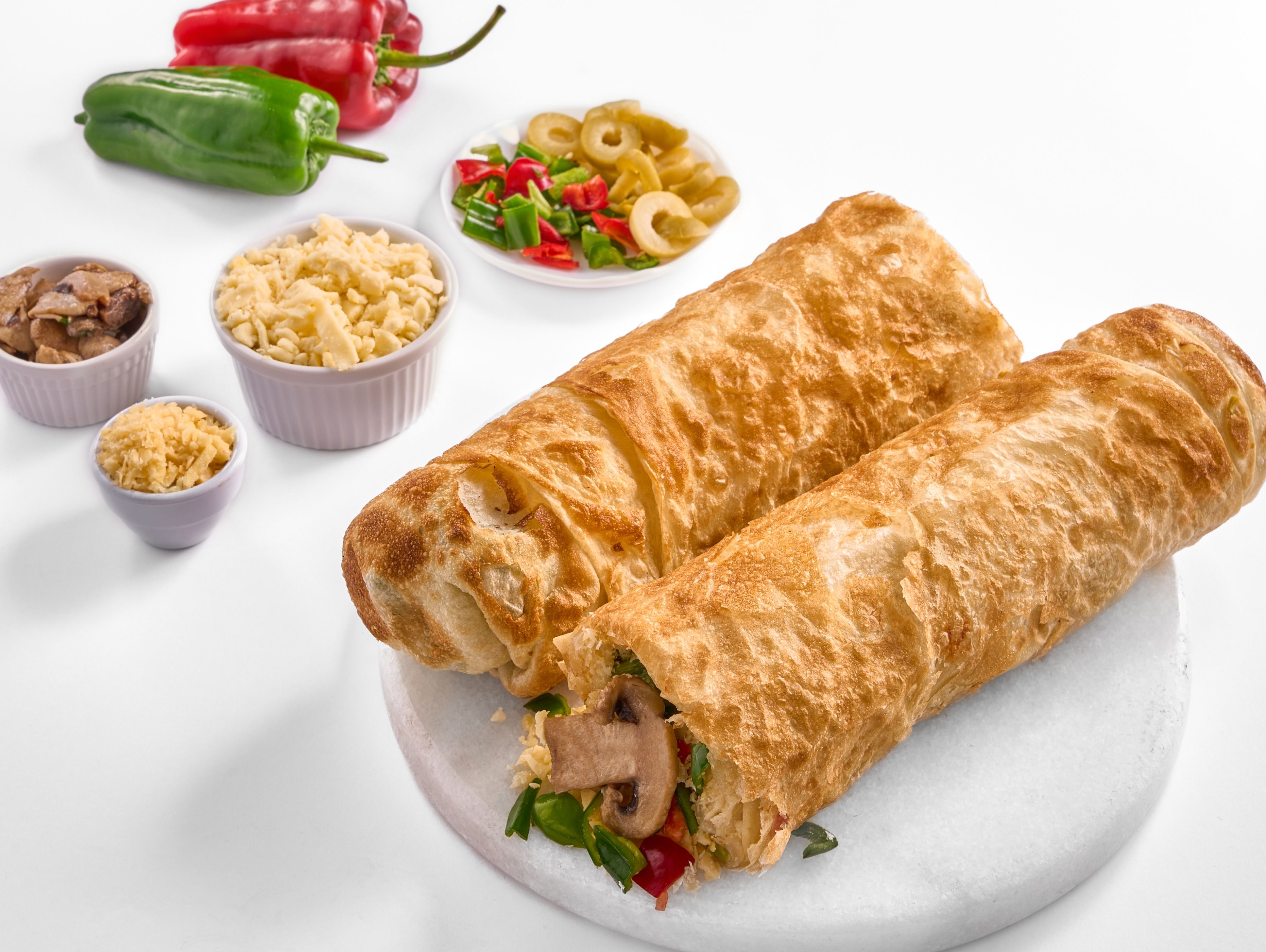 Vegetarian Roll Pie