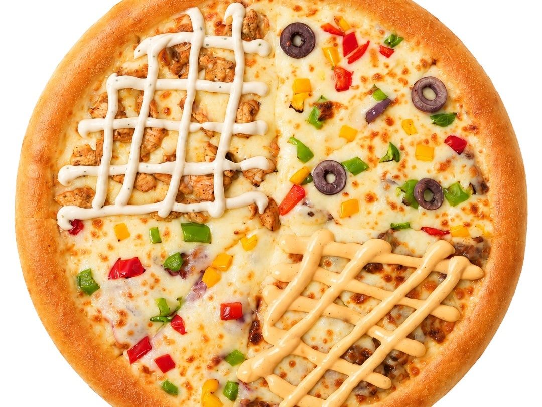 Large Four Seasons Pizza